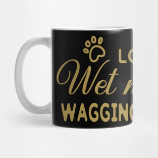 Love is Wet Noses And Wagging Tails Mug